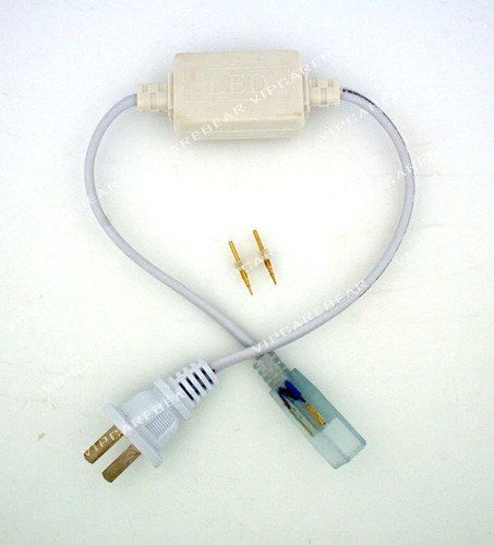 3ft-164ft 110V 3014 NATURAL WHITE (Day) SMD120 LED StripLight IP68Waterproof KIT - Picture 5 of 9
