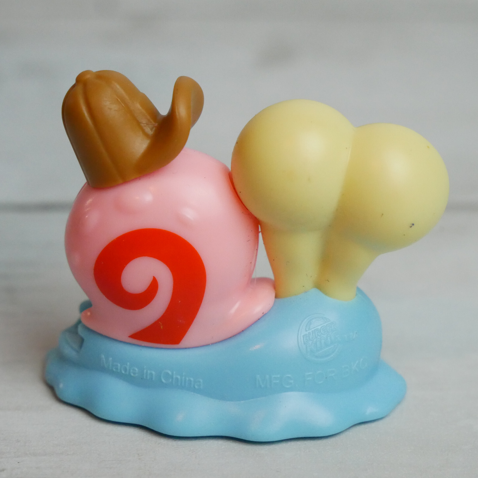 Sponge Bob Square Pants Gary the Snail Cake Topper Hard Plastic Toy 1.5" Tall