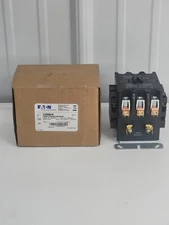 Eaton C25GNY8 Definite Purpose Contactors Non-Reversing 3P 90A 120V NEW h10