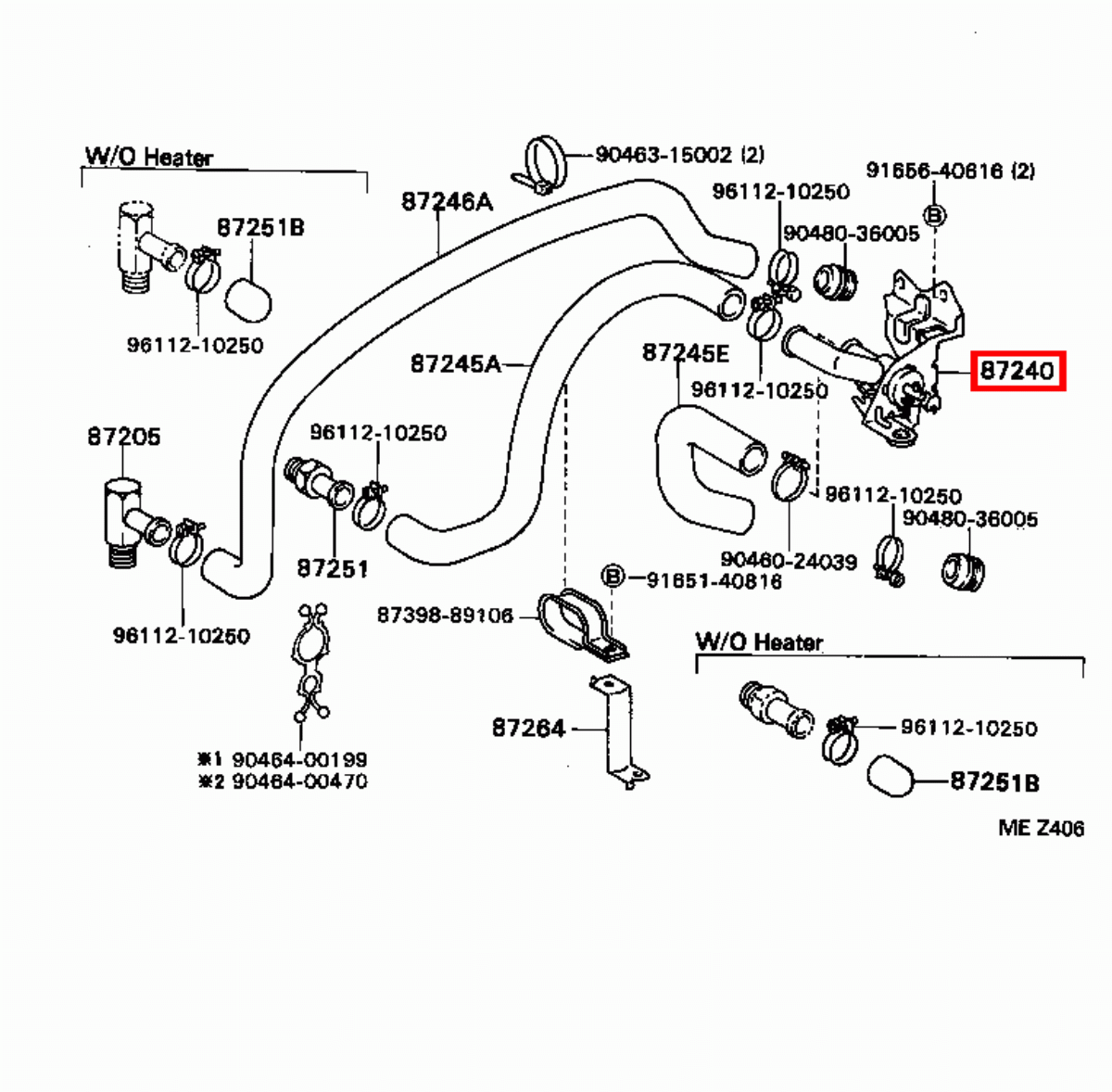 Genuine Hilux RN106 RN105 LN86 LN85 LN81 LN80 2L 3L 22R Heater Control ...