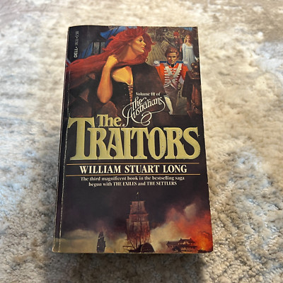 The Traitors Frontier Paperback Book by William Stuart Long from Dell Books 1981