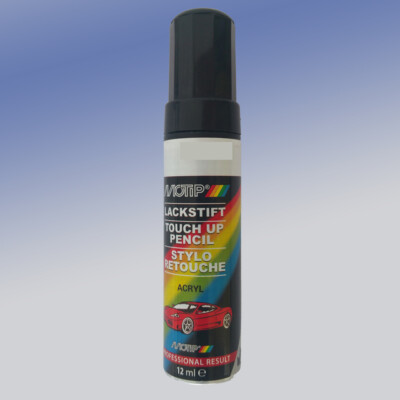 955150 MOTIP TOUCH-UP PENCIL 12ML ACRYL PAINT PEN MINI RETOUCHING  silver met