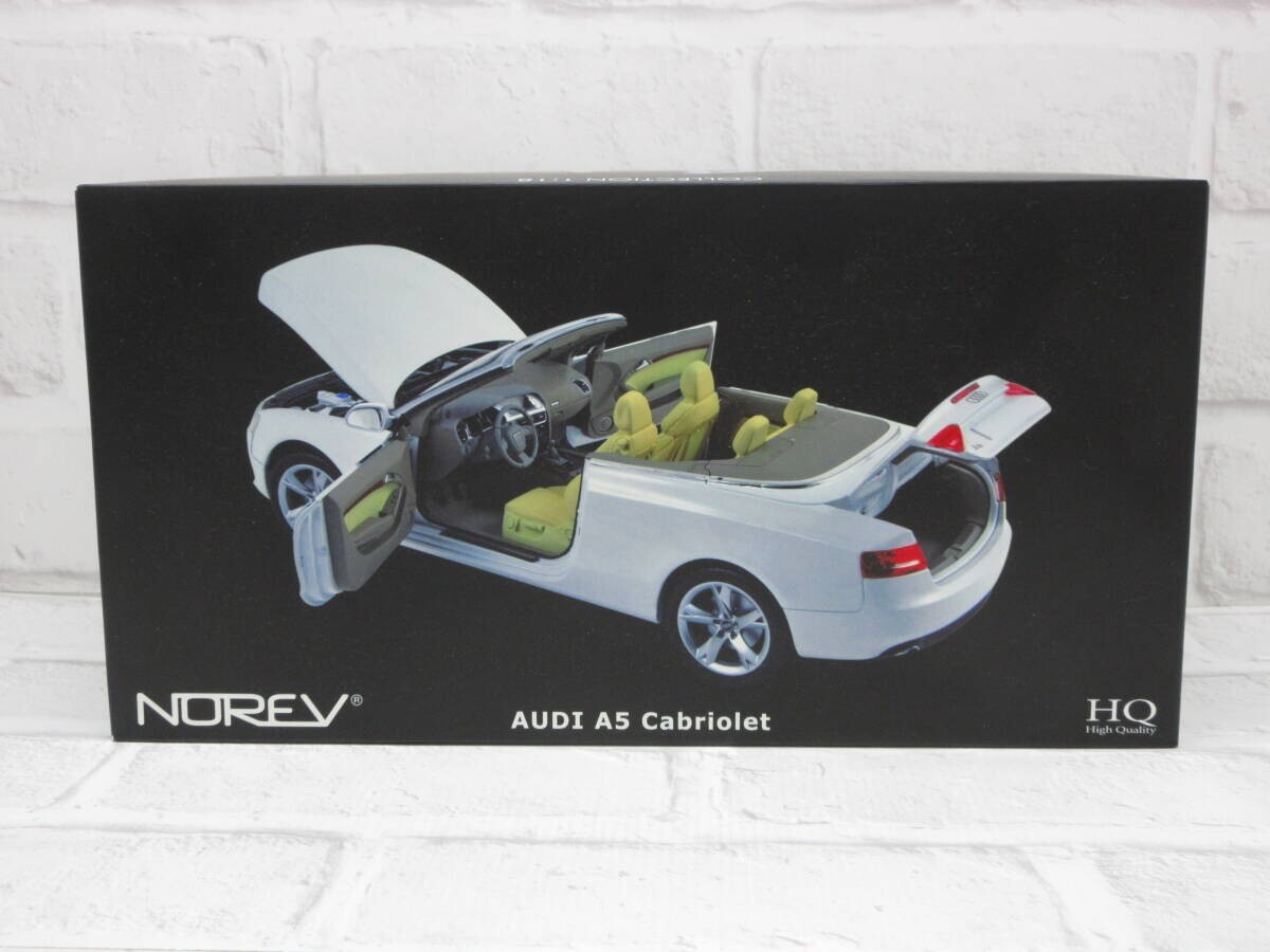 Audi A5 Cabriolet ホワイト ミニカー Audi A5 Cabriolet 1:43 Spark White - Etsy