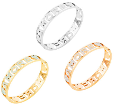 Bracciale Da Donna Semplice In Acciaio Inossidabile Alla
