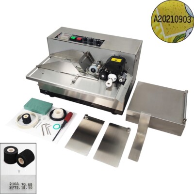 110V MY-380F Automatic Stainless Steel Solid-ink Continuous Coding Machine