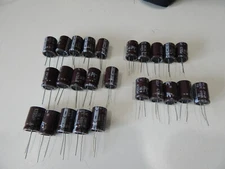 4700UF 16V 105 DEG RADIAL ELECTROLYTIC CAPACITOR 18.25X26.44mm - LOT OF 25