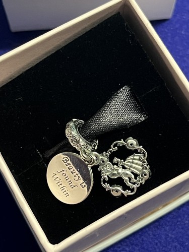 Disney Parks Pandora Beauty and the Beast Dancing Charm NEW HTF - Picture 8 of 9