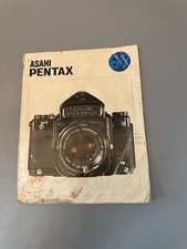 Original Instructions Manual for Asahi Pentax 67 (Japanese Language)