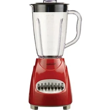 BRENTWOOD JB-220R 50-Ounce 12-Speed + Pulse Blender (Red)