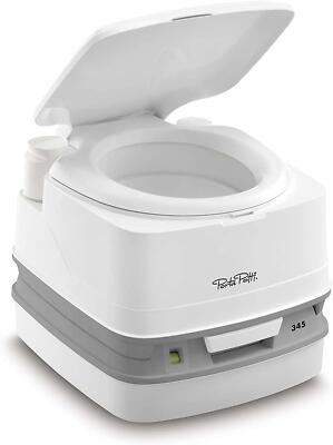 Thetford Porta Potti Qube 345 tragbare Chemietoilette Wohnwagen Camping weiß