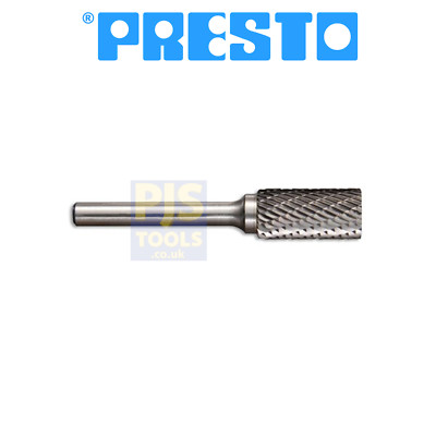 Presto 3/8 9,53mm x 19mm Zylinderform Hartmetallfrässtift 6mm Schaft