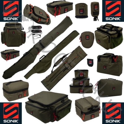 NEU Sonik Luggage Range Carp Coarse Carryall Angelrutenhülle Carryall Tasche