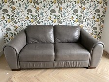 Sofology Galleria 2.5 Seater Sofa In Grey Leather - Retail £1849! FREE DELIVERY