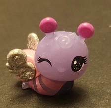 Hatchimals CollEGGtibles Cosmic Candy Purple Snail Loose Figure