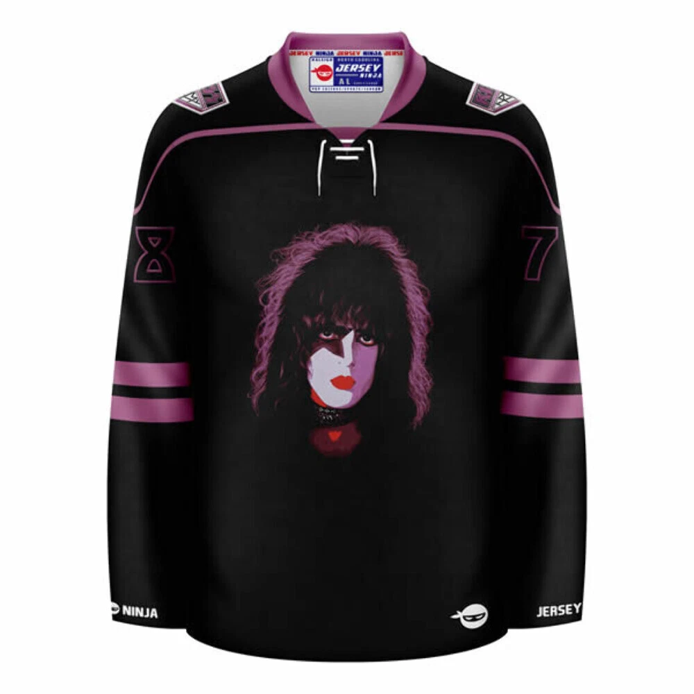 KISS The Solo Albums Starchild Hockey Jersey