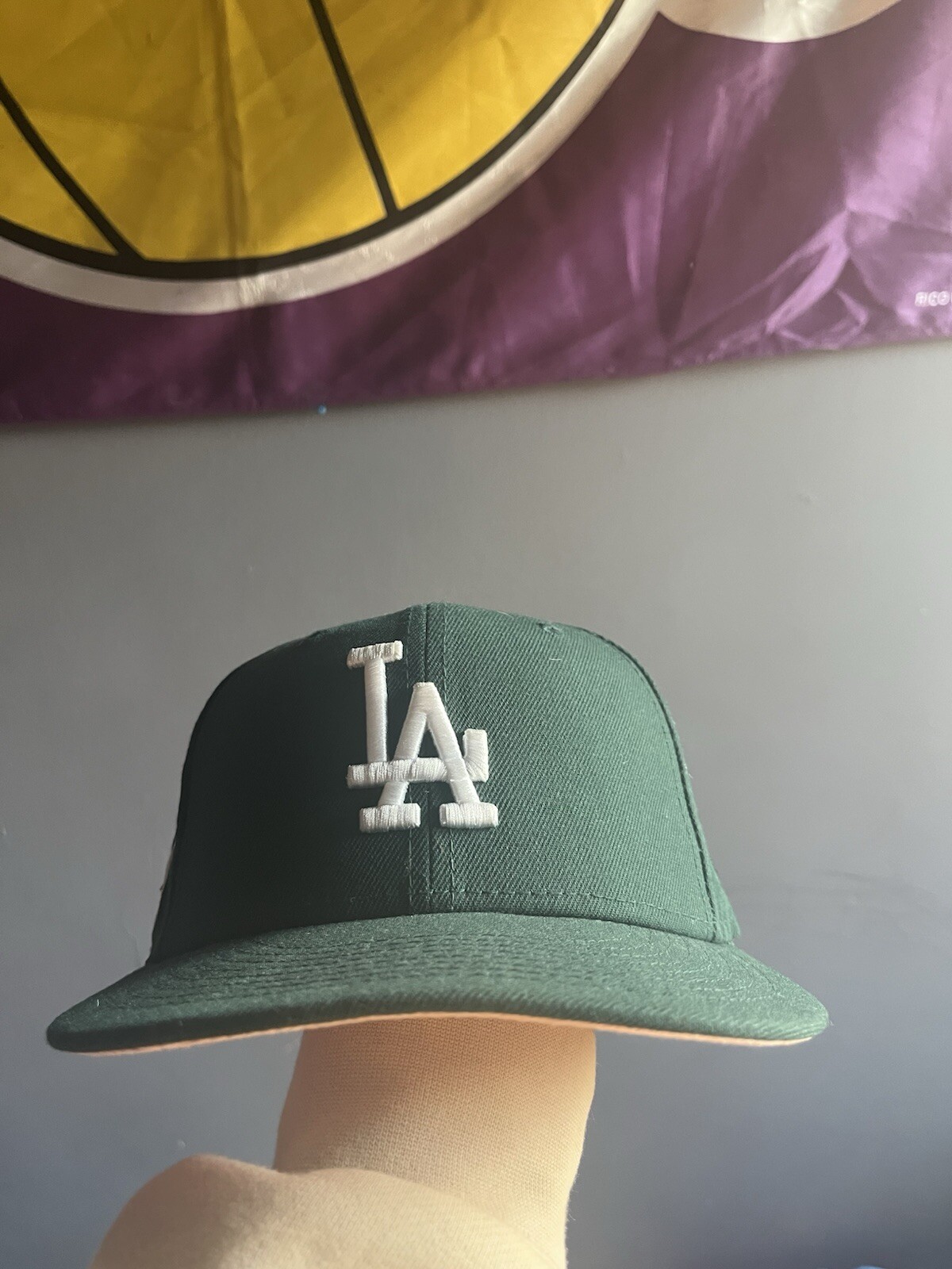 Green Dodger hat size 6 1/2