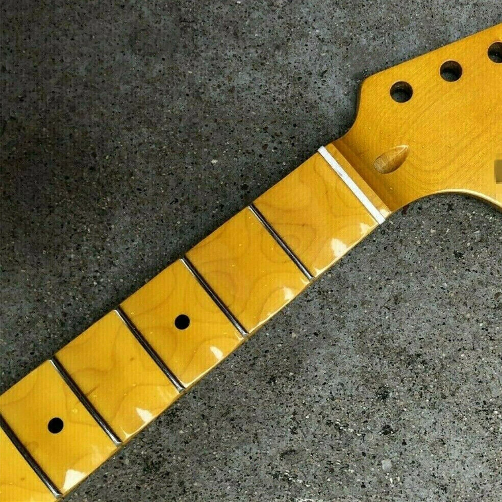 Lacquered maple fretboard deals