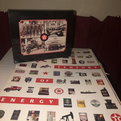 THE SPIRIT OF TEXACO 24 Postcard Set And Century Of Energy Book