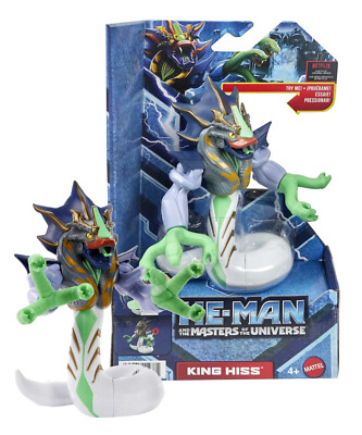 He-Man and the Masters of the Universe King Hiss Deluxe 7'' Figure Mint in Box