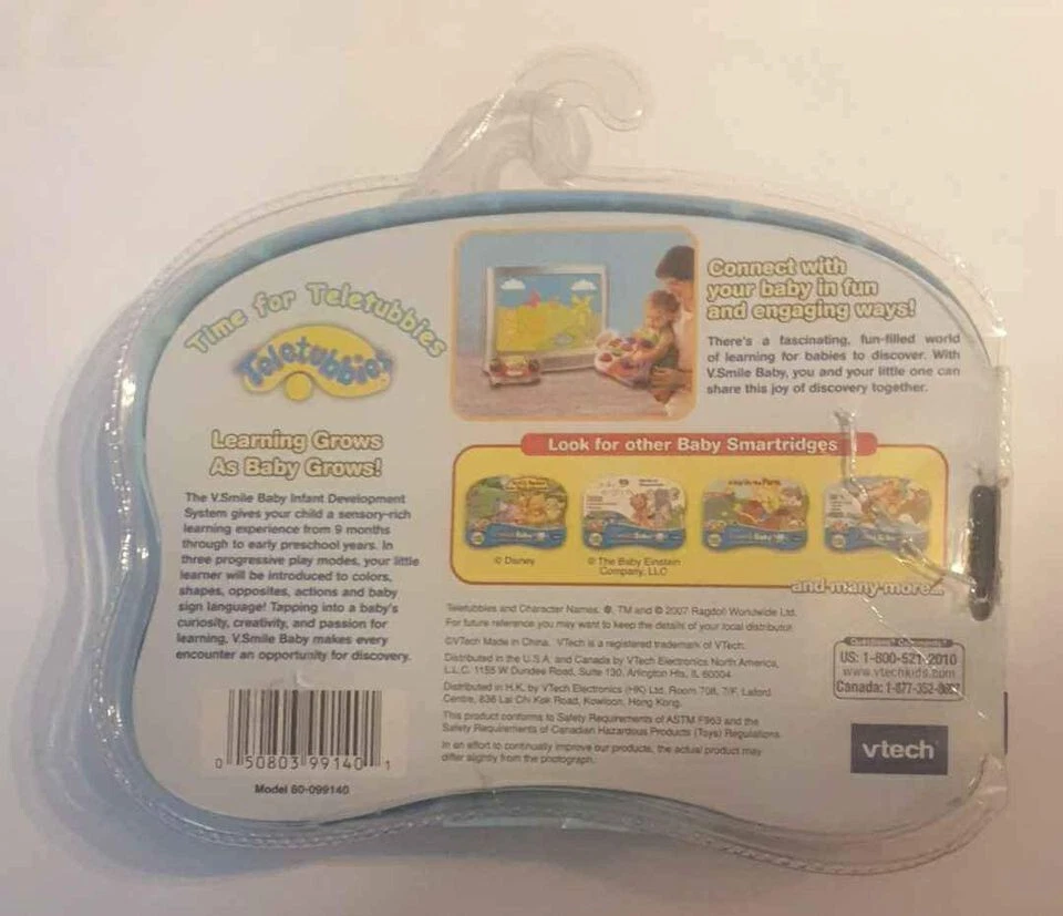 Vintage Teletubbies Vtech Game Cartridge For V.smile Baby System - Image 2 of 4