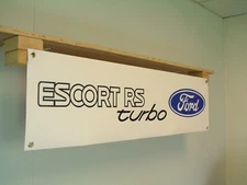 Ford RS Banner Escort Turbo 90 Spec Workshop Garage Wall Display