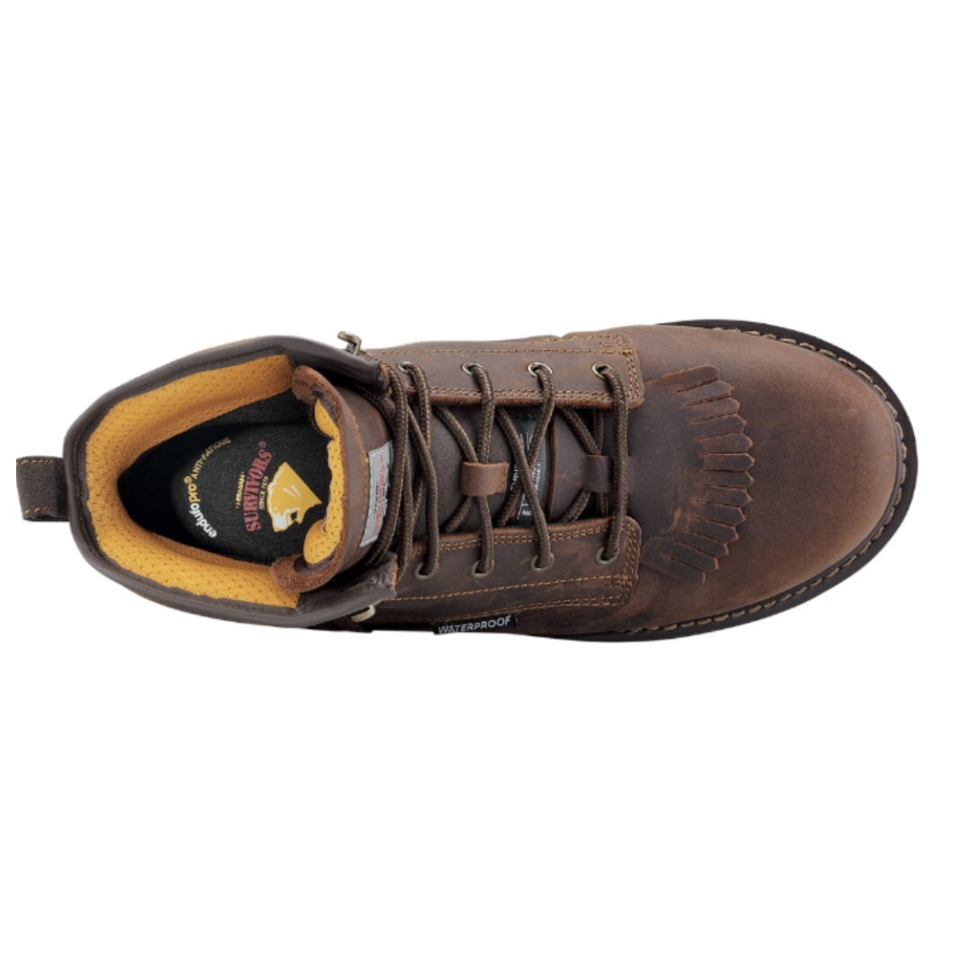 Herman Survivors Men Dover Steel Toe 13 Work Boots  display picture 1