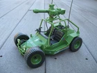 GI Joe AWE Striker Dune Assault Buggy 1985 Hasbro Complete Vintage Vehicle Clean