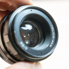 Helios 44M 58mm F2 KMZ M42 Vintage Lens AS IS CLA'd Swirl lens