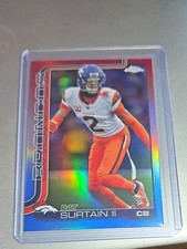 🔥2025 Topps Chrome Pat Surtain II Red, White, And Blue #93