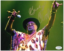 George Clinton P-Funk Signed Autographed 8x10 Photo ACOA