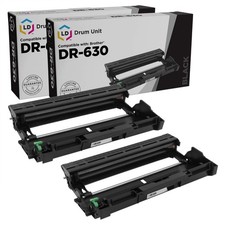LD Compatible 2pk DR630 Drum Unit for Brother DCP-L2520DW MFC-L2740DW HL-L2705DW