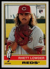 2025 Topps Heritage #181 Rhett Lowder Cincinnati Reds