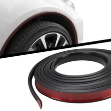 AUTOXBERT 3M/10Ft Fender Flare Rubber Seal L Shape Fender Flares Edge 3CM 0.7CM