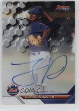 2016 Bowman's Best of 2016 Justin Dunn #B16-JDU Auto y8h