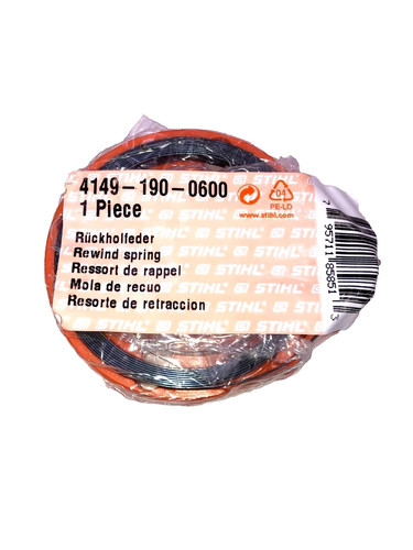 4149 Rewind Spring Stihl 4149-190-0600 Starter Recoil Spring fit KM94,FS94 Brush cutter | eBay