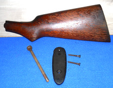 Springfield Stevens Older Model 20ga Wood Stock Stock Bolt Buttplate Cl9061