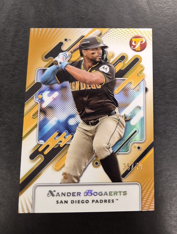 2025 Topps Pristine - Xander Bogaerts #209 Gold Refractor /50