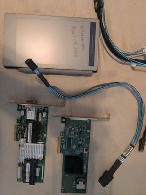 LSI 9211-4i HBA + Adaptec 12Gbps Expander + Cables