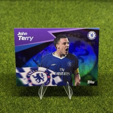 John Terry Topps Chelsea Team Set 2025/26 Chelsea FC #43 Waving Flag Card /75