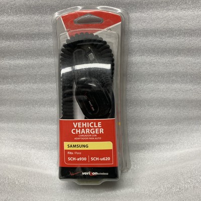 Vehicle Charger SAMSUNG Fits: SCH-a930 SCH-u620 More Universal Port Verizon NEW