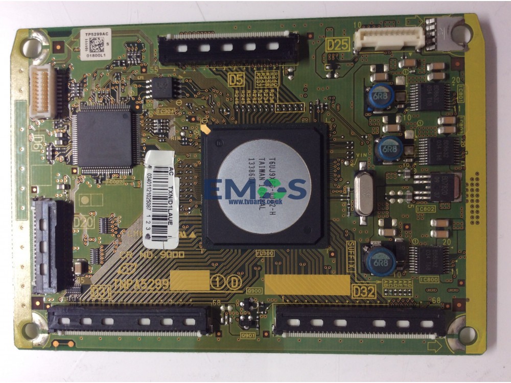 TXN/D1LAUE (TNPA5299) CONTROL BOARD FOR PANASONIC TX-P42GT20B