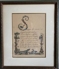 Antique W. King Ambler Italian Allegorical Print — photo 1