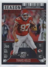 2024 Panini Contenders Optic Season Ticket Travis Kelce #28 0nr3