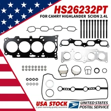 HS26232PT Replace For OEM Cylinder Head Gasket Set HS26232PT Set Bolts 2AZFE