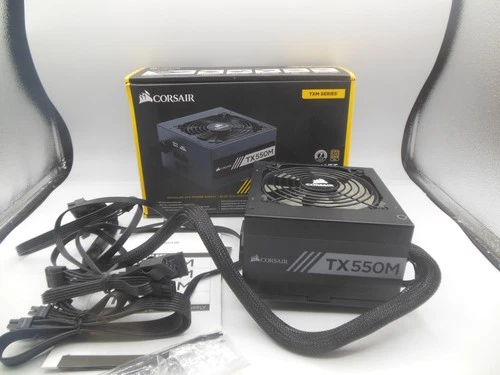 Corsair TX550M Modular STX Power Supply 80 Plus Gold Certified 550 Watt
