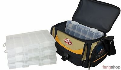 Raubfischtasche Berkley 4 Box Storer Angeltasche inkl. Boxen Tackle Kleinteile
