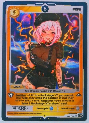 Fefe PL8 (Regular) 049/250, 1st Edition, Awakened Worlds, VCard