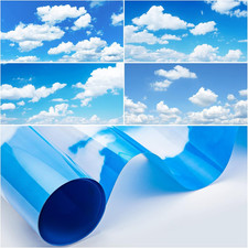 4 Pcs Fluorescent Light Covers Classroom Ceiling Panels Light Filters with Backl