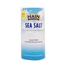 Hain Pure Foods Sea Salt, 21 oz.