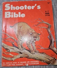Shooter's Bible 1966 No.57 Paperback Reference guide firearms Vintage 
